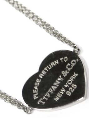 Tiffany & Co. Silver Heart Chain Necklace